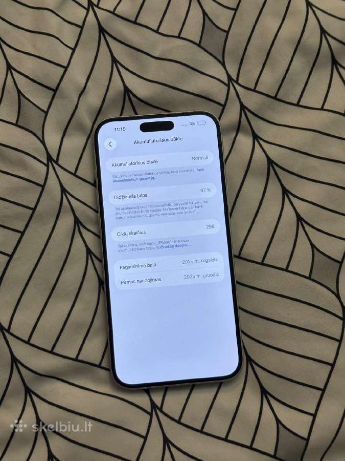 iPhone 16 Plus 128gb - nuotraukos Nr. 8
