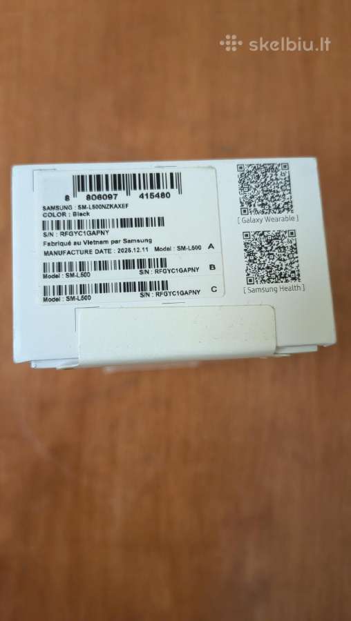 Samsung galaxy watch 8 classic - nuotraukos Nr. 2