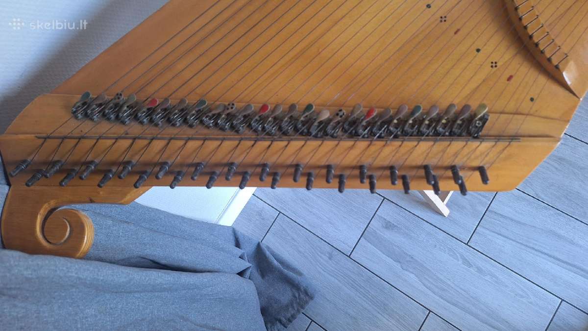 Parduodamos koncertinės prim kanklės (29 stygos) - nuotraukos Nr. 3