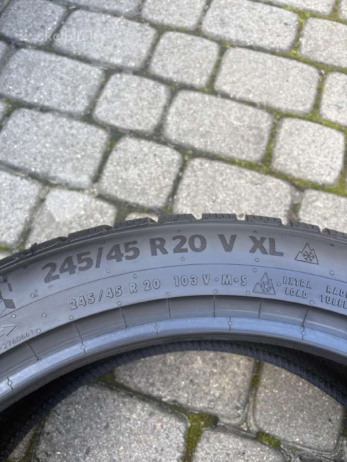 Continental Wintercontact 245/45 R20 V XL - nuotraukos Nr. 3