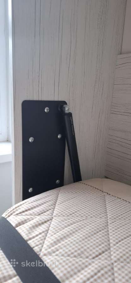 Idealios būklės vertikali lova spintoje 140x2000 - nuotraukos Nr. 5