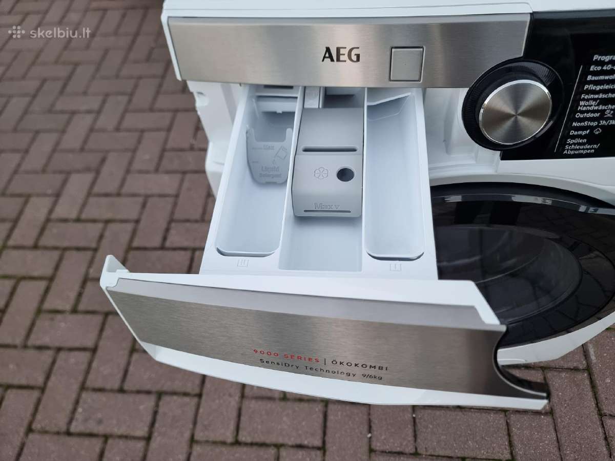 Nauja Aeg L9wef80690 su džiovinumu+ garantija - nuotraukos Nr. 10