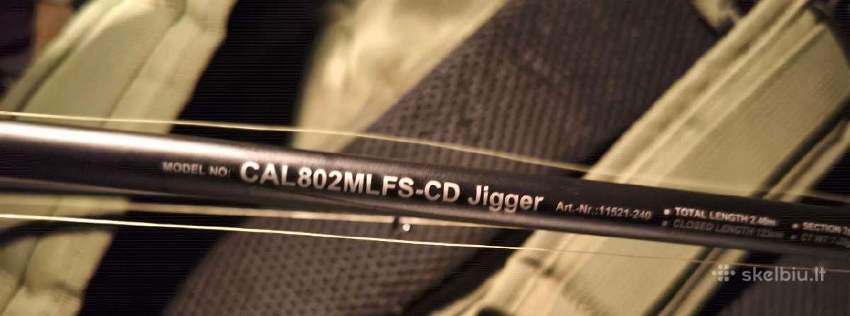 Daiwa Caldia jigger, modelis (cal802mlfs-CD) 7-28g - nuotraukos Nr. 3