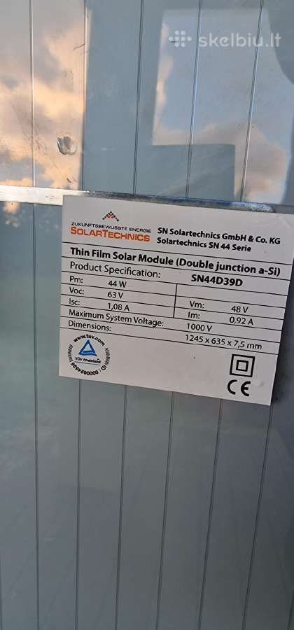 Saulės moduliai - nuotraukos Nr. 4