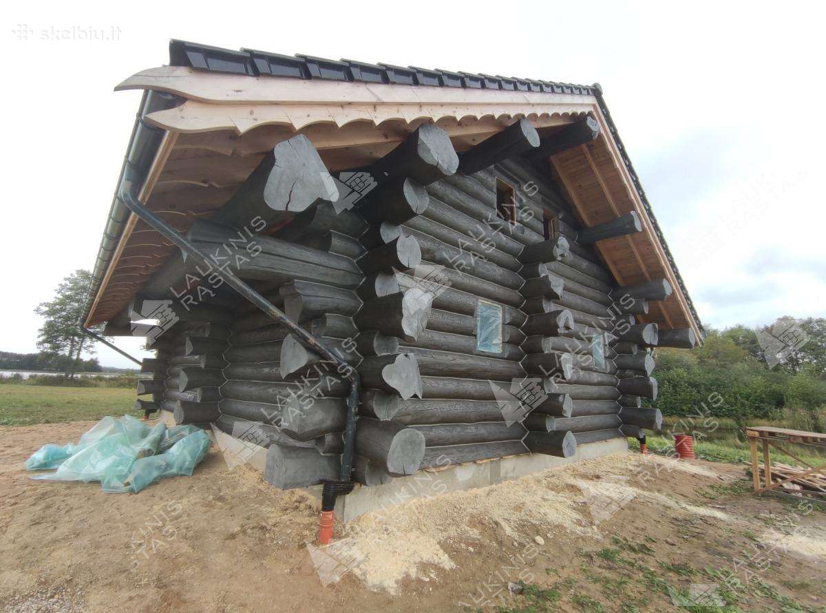 Rąstiniai namai pagal kanadietišką technologiją - nuotraukos Nr. 15