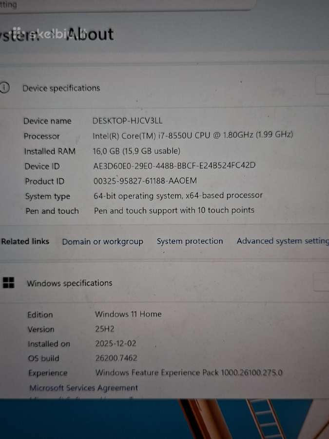 Dell Inspiron 15 7573 - nuotraukos Nr. 2