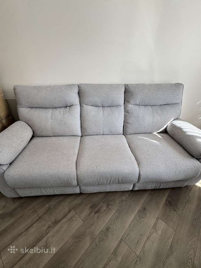 Sofa - reklaineris pilkos spavos - nuotraukos Nr. 2