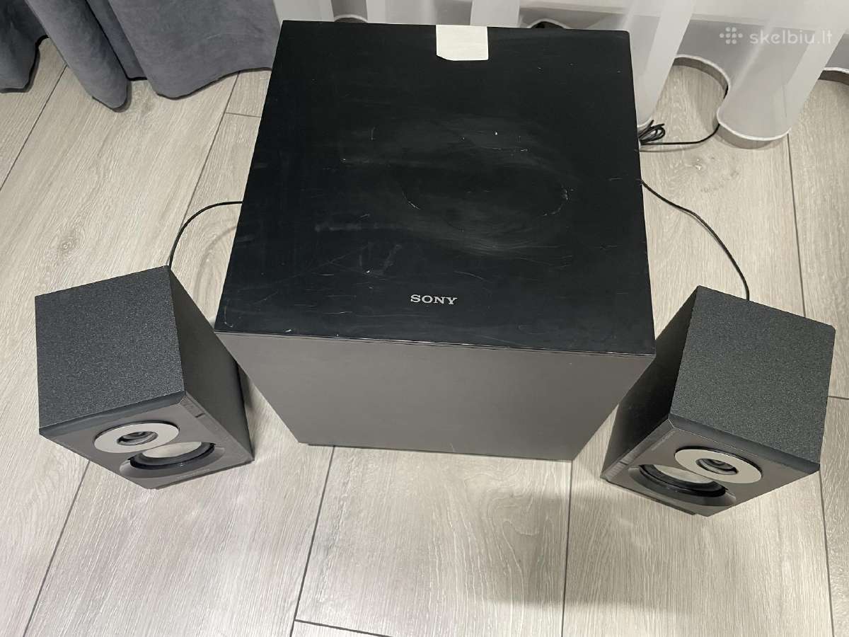 Sony sub + microlab kalonėlės - nuotraukos Nr. 2