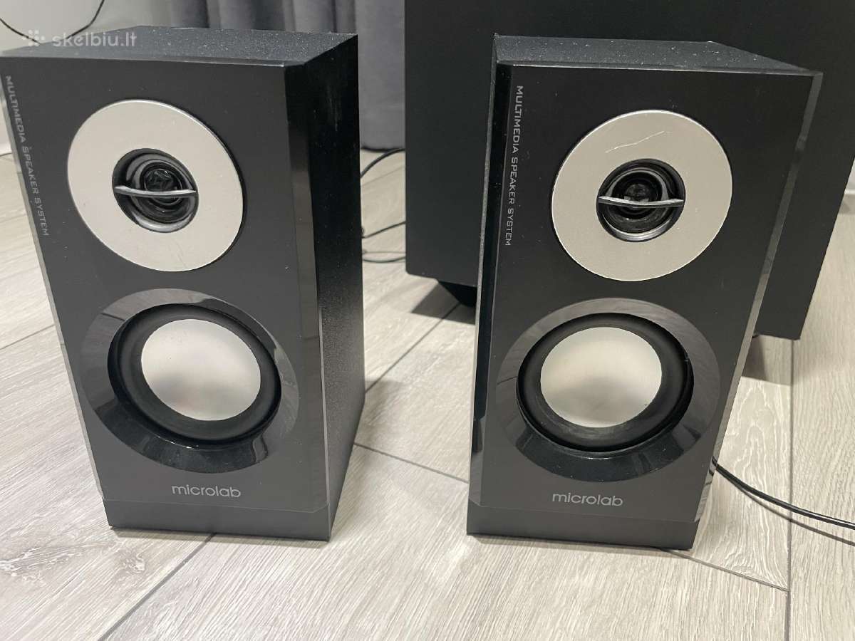 Sony sub + microlab kalonėlės - nuotraukos Nr. 5
