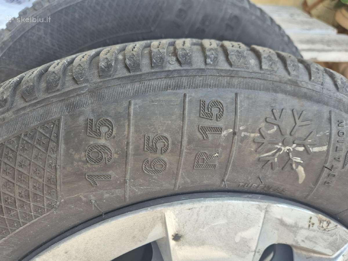 Toyotos corollos ratai su padangomis - nuotraukos Nr. 5