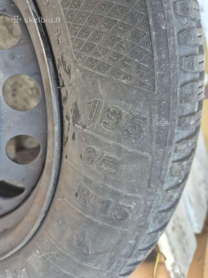 Toyotos corollos ratai su padangomis - nuotraukos Nr. 10