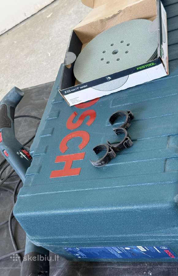 Bosch Gtr 55-225 sieny ir luby šlifuoklis - nuotraukos Nr. 2