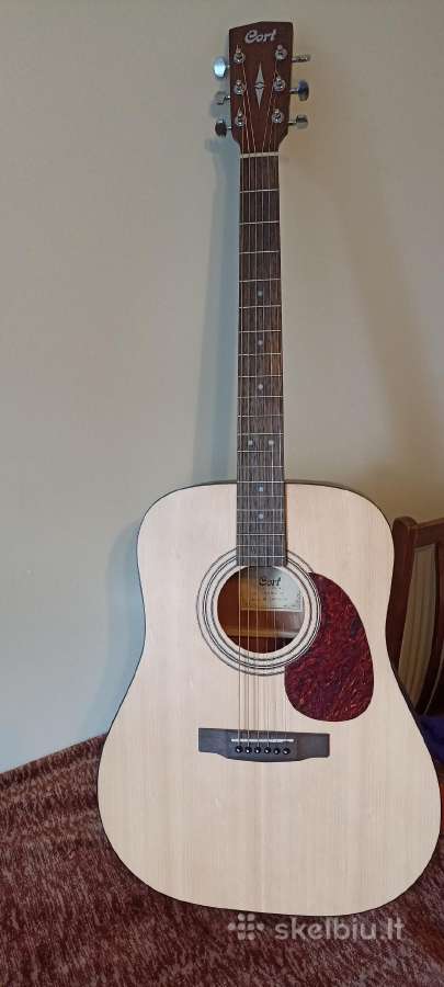 Parduodu akustinę gitarą "Cort" Earth 60 Op - nuotraukos Nr. 5