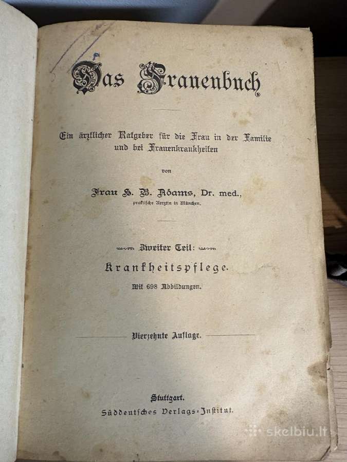 Antikvarinė knyga: „Das Frauenbuch" - nuotraukos Nr. 2