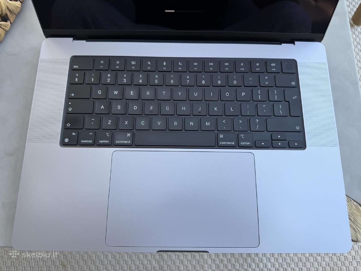 Apple MacBook Pro 2021 16 / M1 Max / 32gb /1tb #3 - nuotraukos Nr. 8