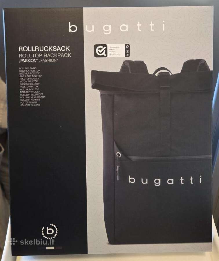 Nauja bugatti Rolltop kuprinė - nuotraukos Nr. 5