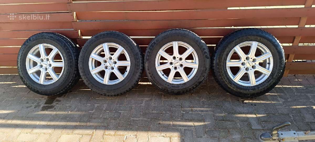 Ratlankius su dėvėtomis padangomis 5x114,3 R16 - nuotraukos Nr. 4