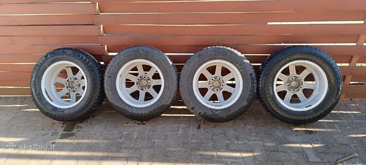Ratlankius su dėvėtomis padangomis 5x114,3 R16 - nuotraukos Nr. 5