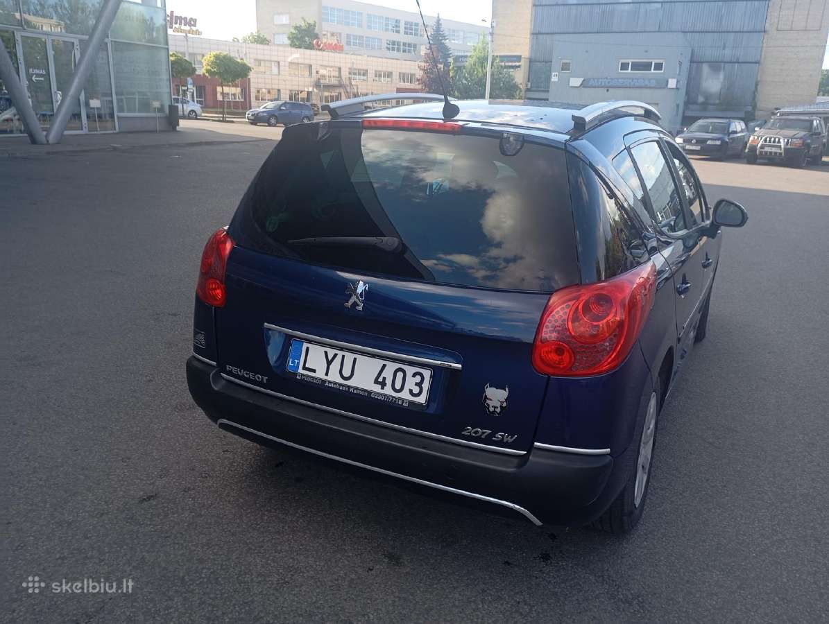 Peugeot 207, 1.4i universalas. - nuotraukos Nr. 2