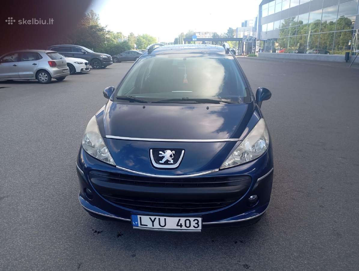 Peugeot 207, 1.4i universalas. - nuotraukos Nr. 3