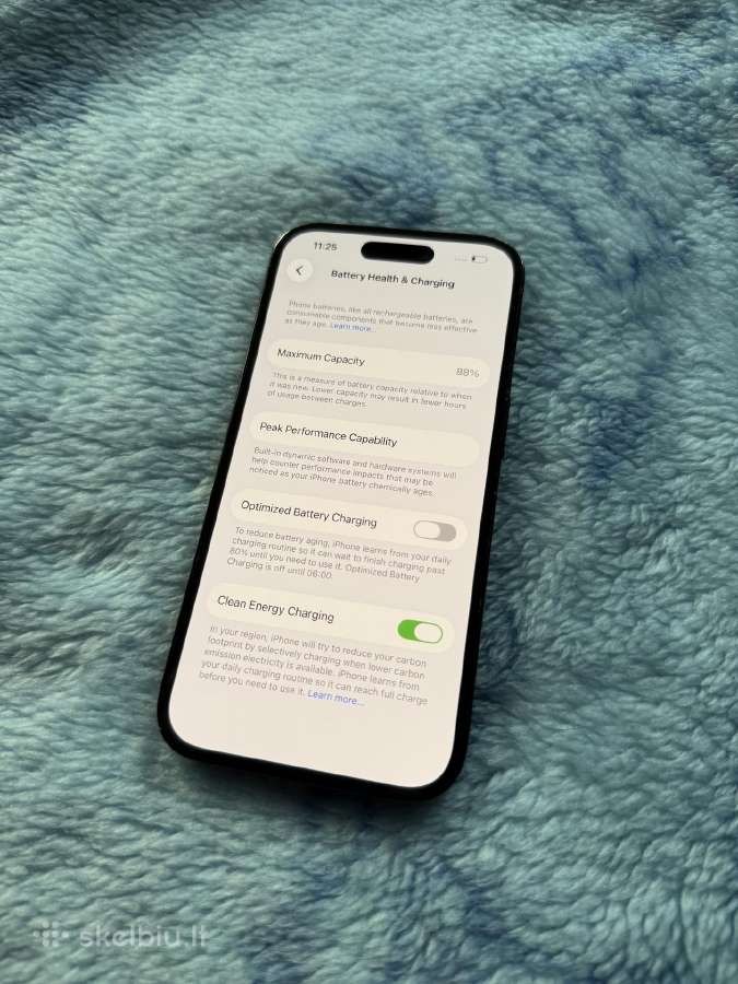 iPhone 14 Pro 128gb Black - nuotraukos Nr. 3
