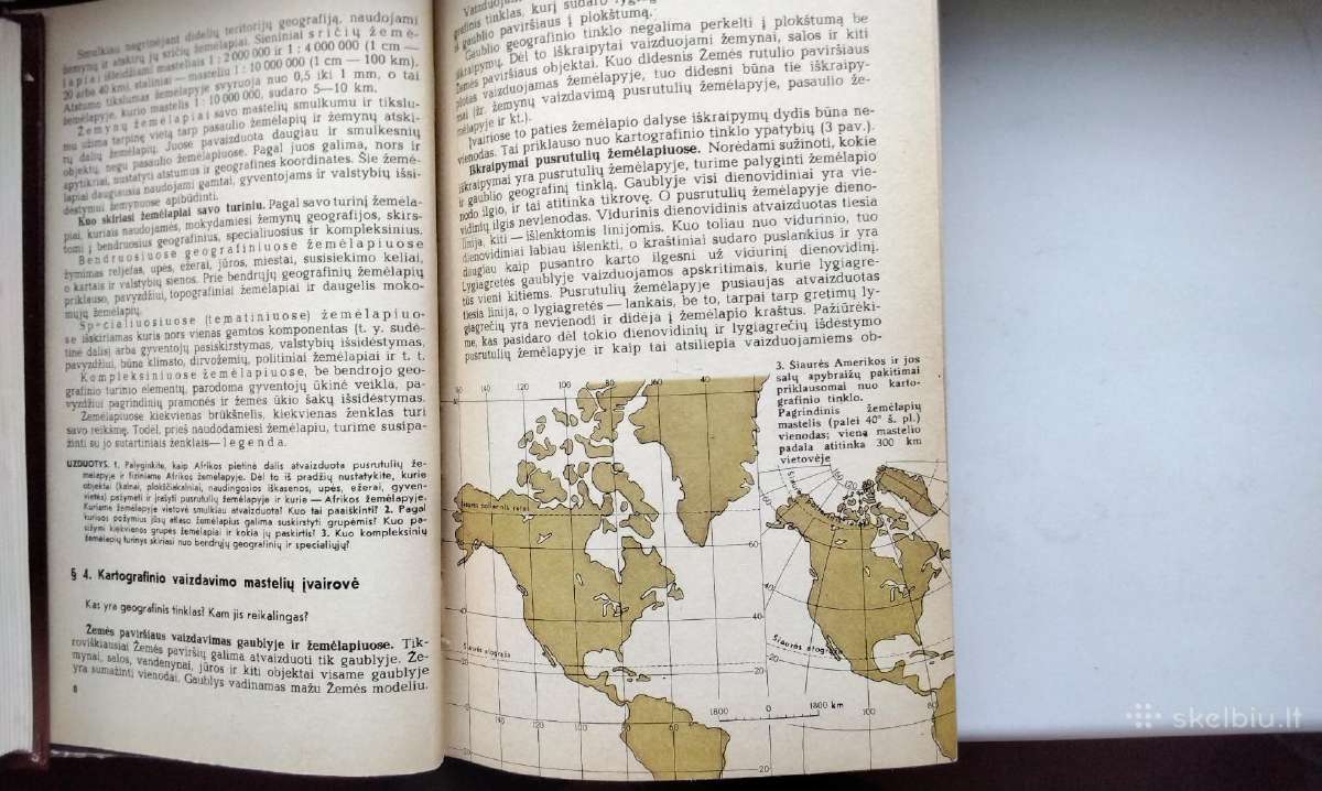 Žemynų geografija. 6 klasei. 1975 - nuotraukos Nr. 3