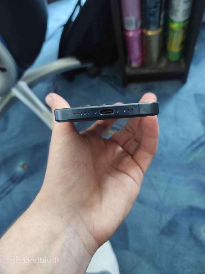 Parduodamas puikios būklės iPhone 15 Pro, 128 GB. - nuotraukos Nr. 5