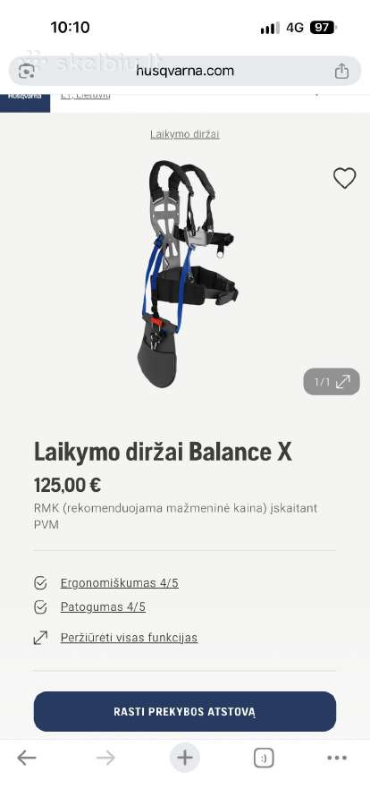 Husqvarna 536lirx akumuliatorinis trimeris - nuotraukos Nr. 8