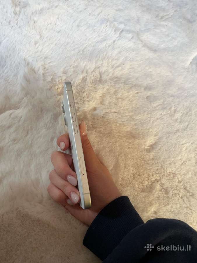 iPhone 16 baltas 256 GB - nuotraukos Nr. 4