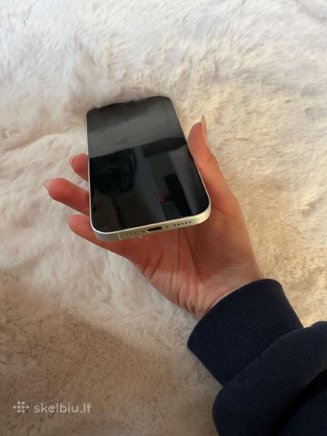 iPhone 16 baltas 256 GB - nuotraukos Nr. 5