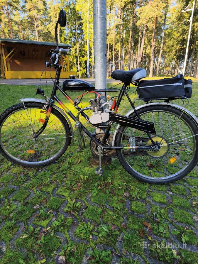 Motorinis dviratis 100cc - nuotraukos Nr. 7