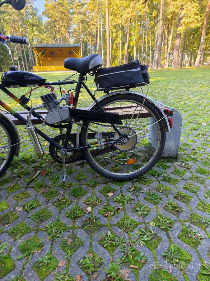 Motorinis dviratis 100cc - nuotraukos Nr. 8