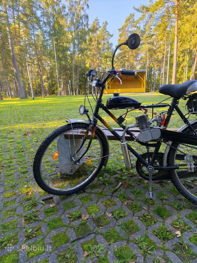 Motorinis dviratis 100cc - nuotraukos Nr. 9