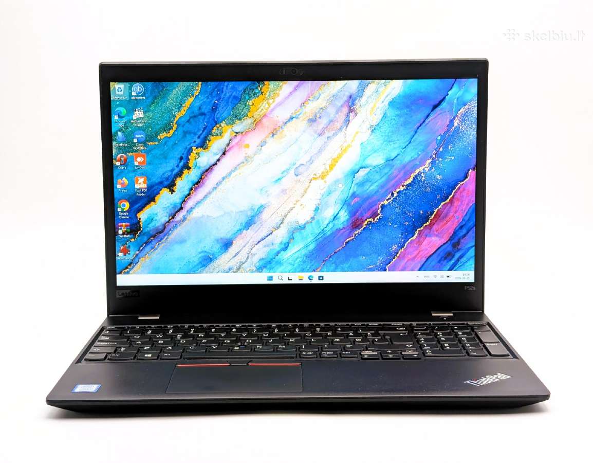 Lenovo P52s i7-8550u 32gb 256gb Quadro P500 - nuotraukos Nr. 2
