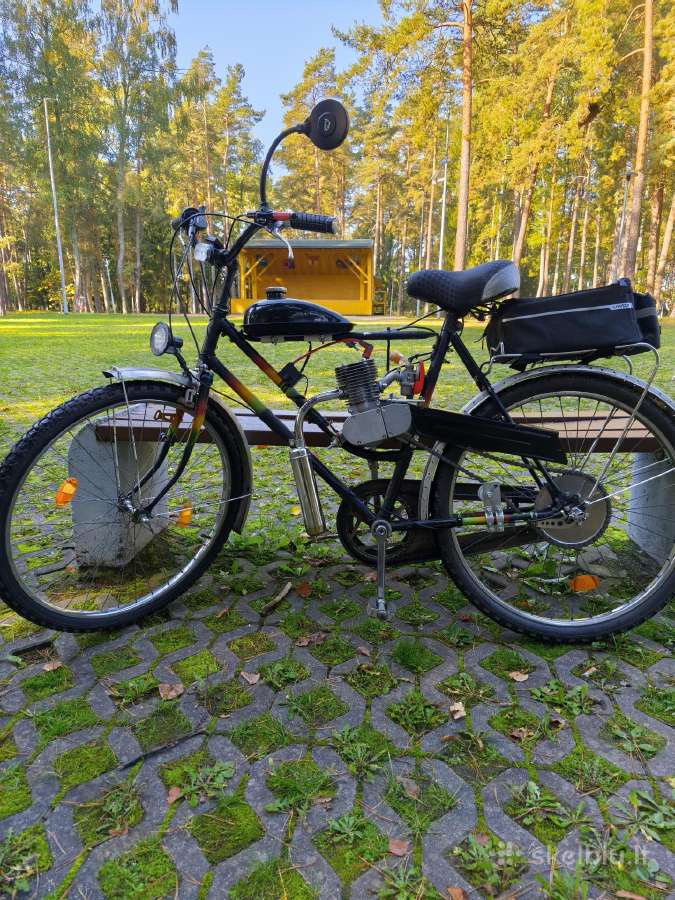 Motorinis dviratis 100cc - nuotraukos Nr. 10