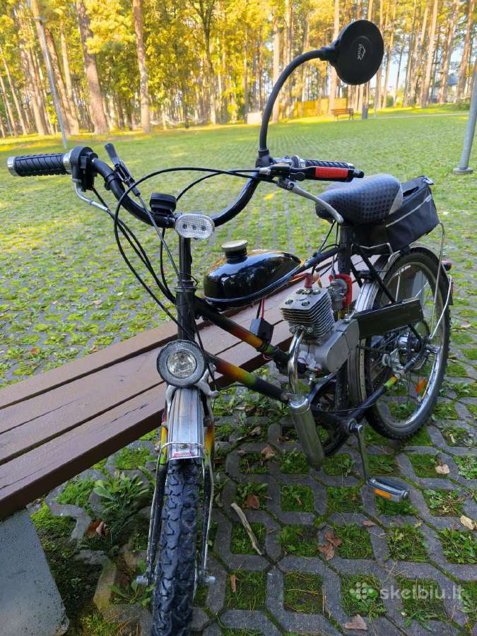 Motorinis dviratis 100cc - nuotraukos Nr. 11