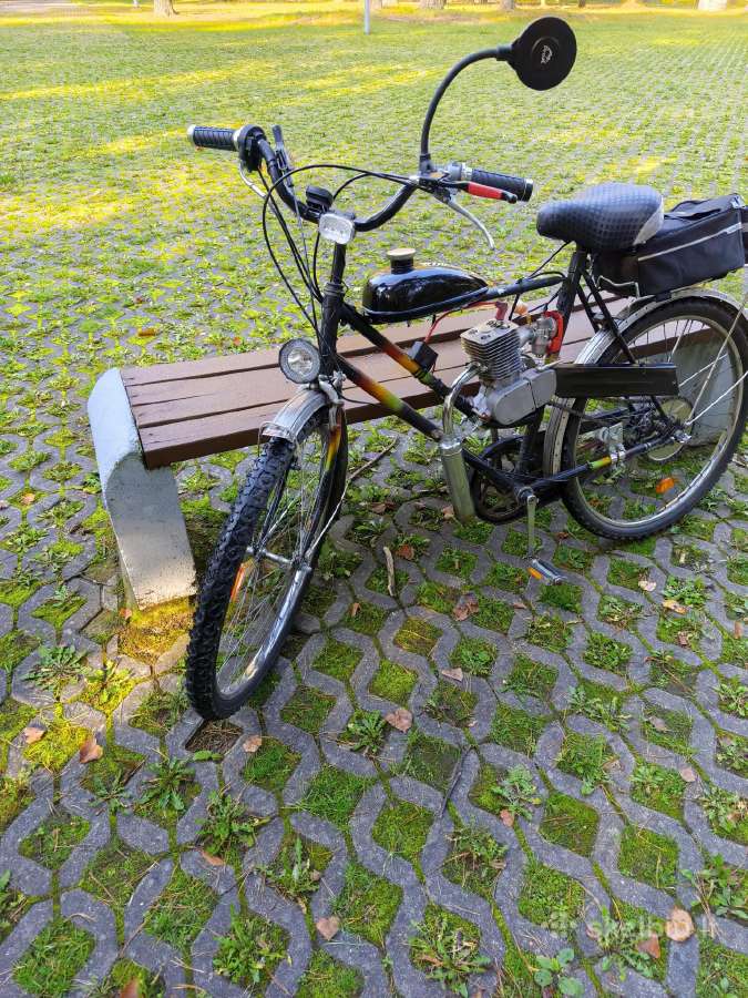 Motorinis dviratis 100cc - nuotraukos Nr. 14