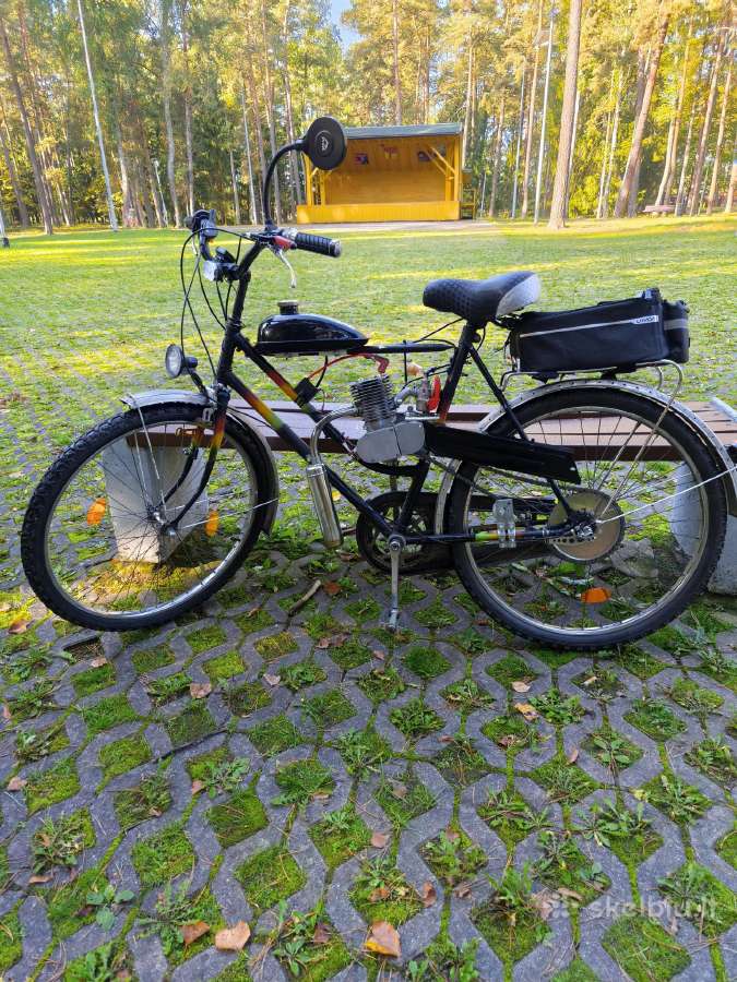 Motorinis dviratis 100cc - nuotraukos Nr. 15