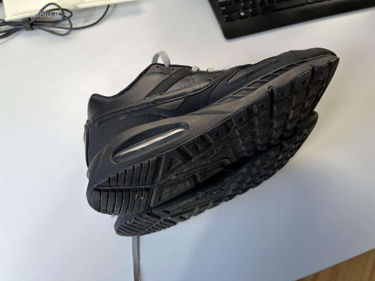Nike Air Max Ivo Leather Black sportbačiai - nuotraukos Nr. 9