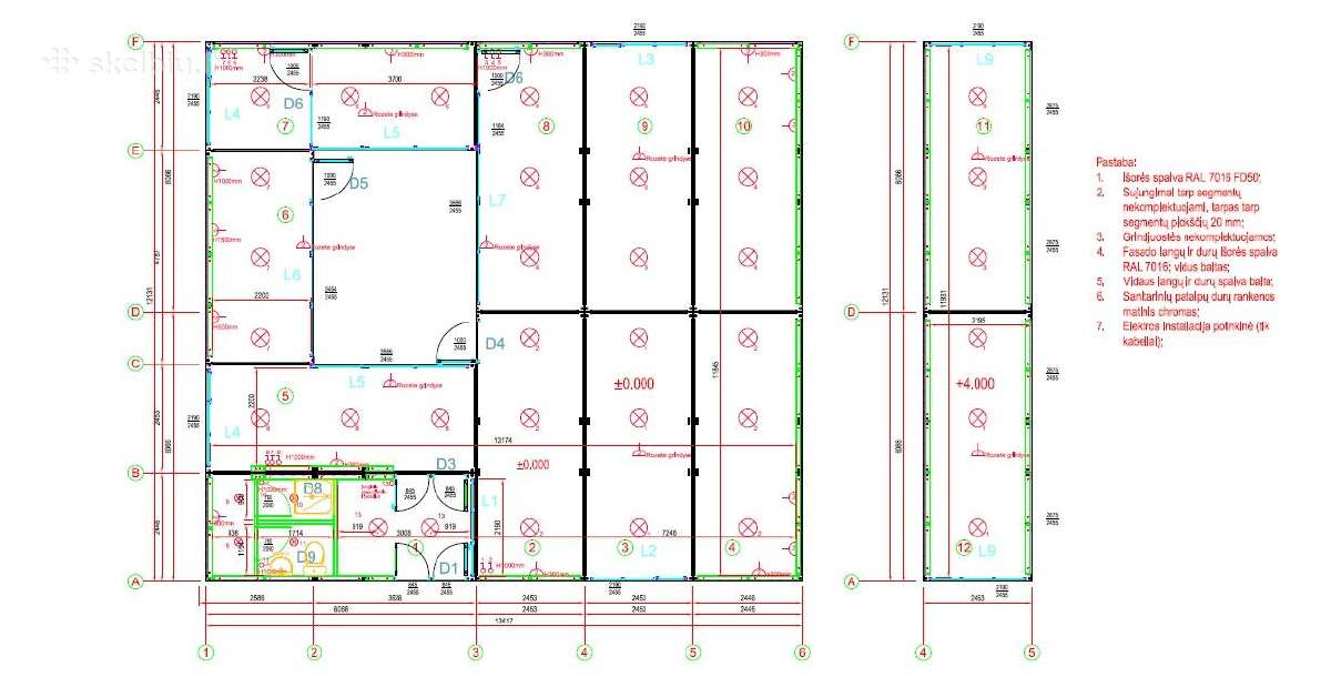 **Parduodamas Modulinis Biuras / Ofisas – 136 m²** - nuotraukos Nr. 8