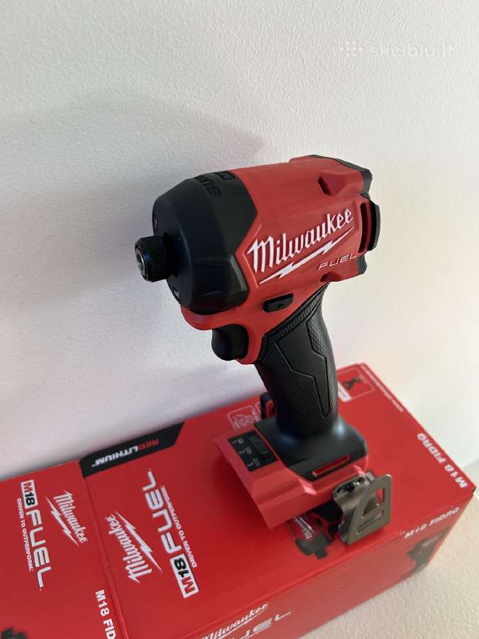 Nauji Milwaukee m18fid2 / m18bid impaktai - nuotraukos Nr. 9