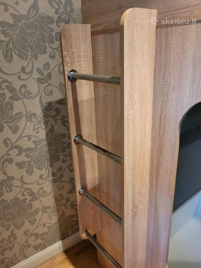 Dviaugštė lova vaikams su sofa - nuotraukos Nr. 4