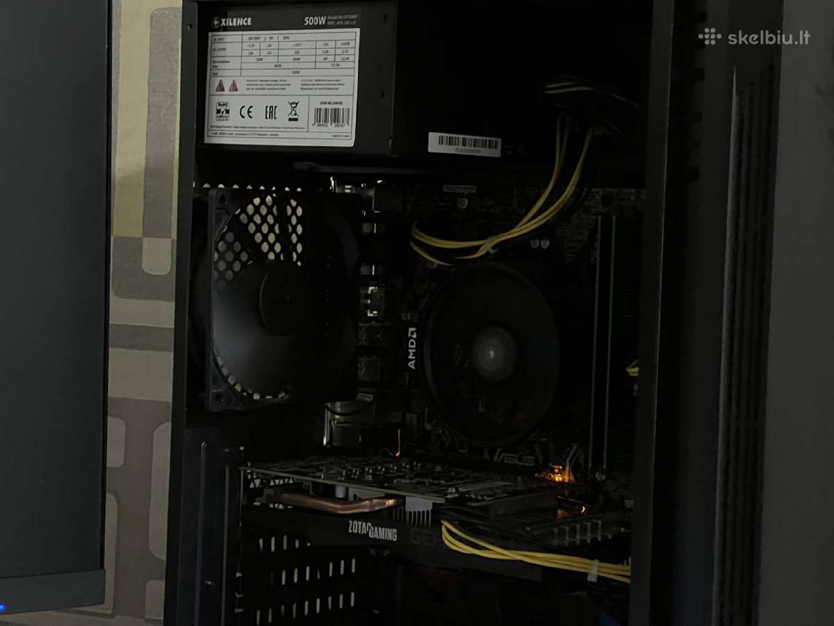 Parduodamas Gaming stac. su Gtx 1660, Ryzen 5. - nuotraukos Nr. 3