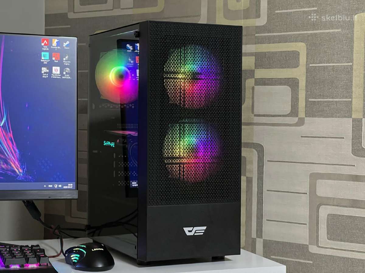 Parduodamas Gaming stac. su Amd Rx 570 8gb, I5. - nuotraukos Nr. 2