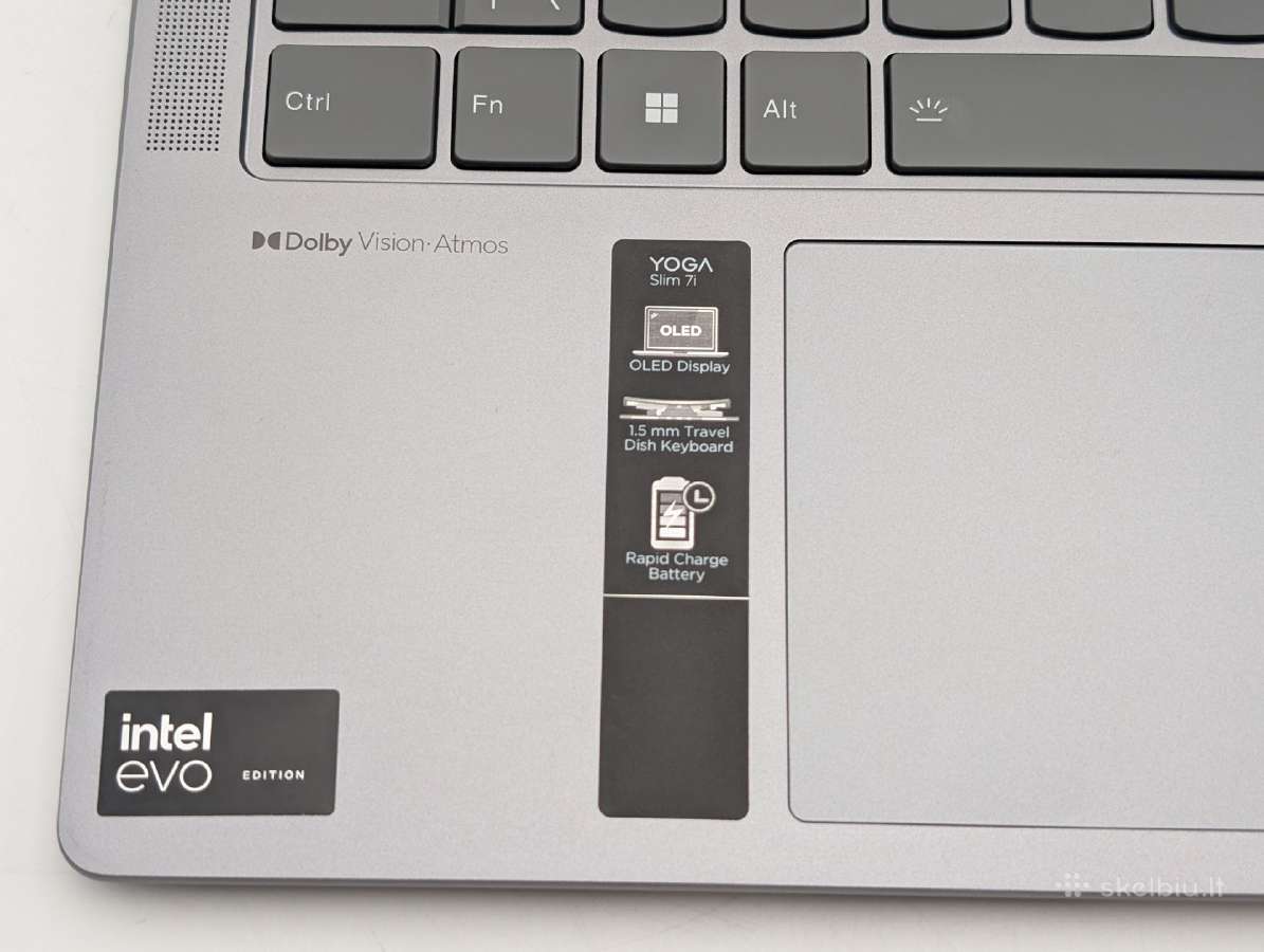 Lenovo Yoga Slim 7 Ultra 5 16gb 512gb Oled - nuotraukos Nr. 5