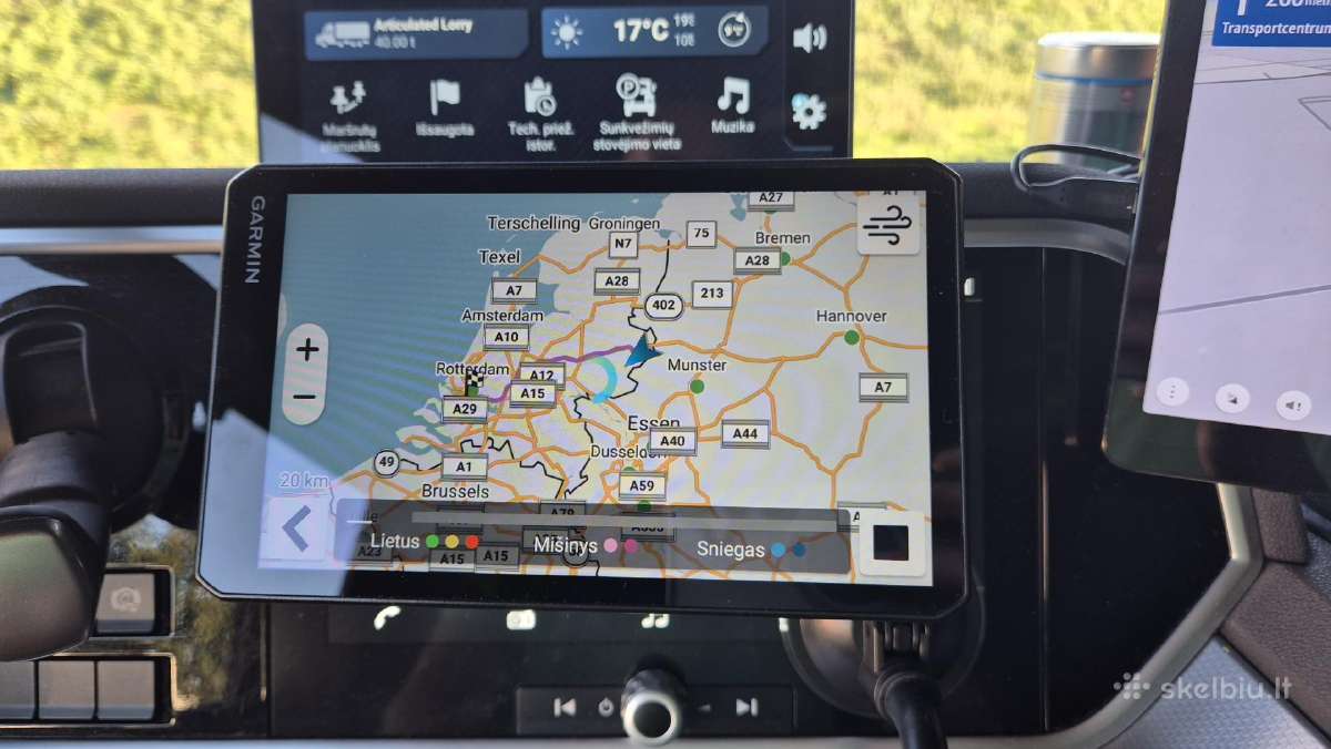 Garmin dezl Lgv720 vilkikui - nuotraukos Nr. 3