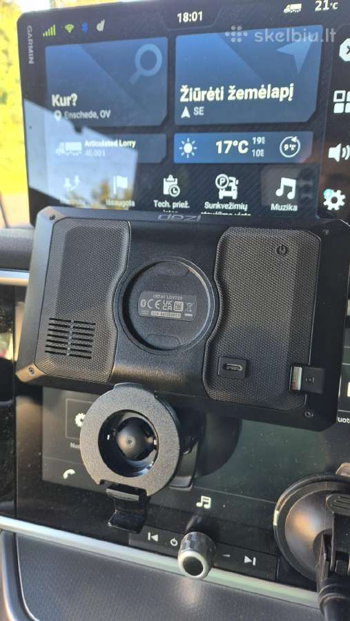 Garmin dezl Lgv720 vilkikui - nuotraukos Nr. 4
