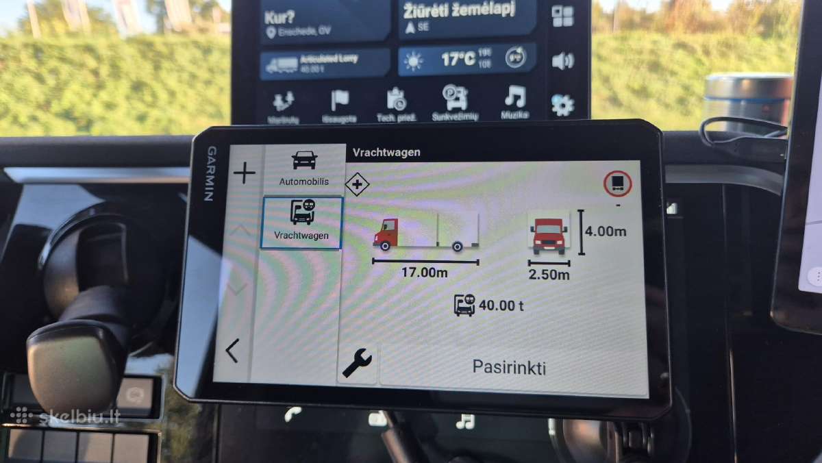 Garmin dezl Lgv720 vilkikui - nuotraukos Nr. 7