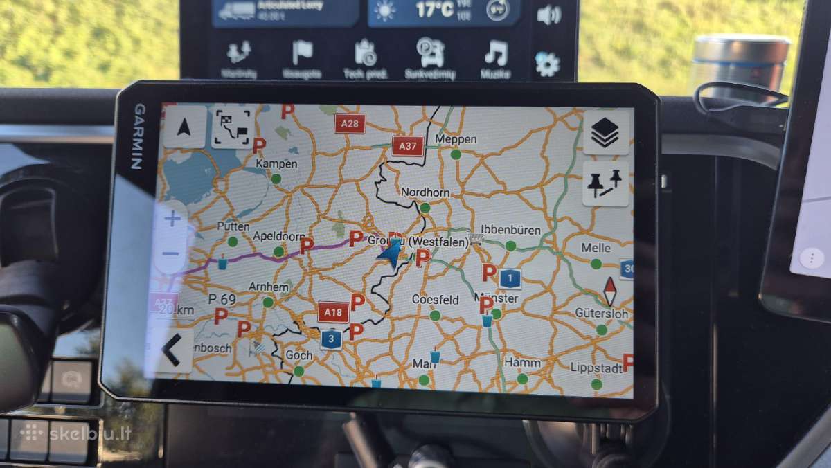 Garmin dezl Lgv720 vilkikui - nuotraukos Nr. 9