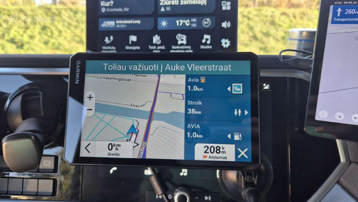 Garmin dezl Lgv720 vilkikui - nuotraukos Nr. 10